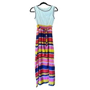 Vintage 1960s Maxi Dress Mad Men